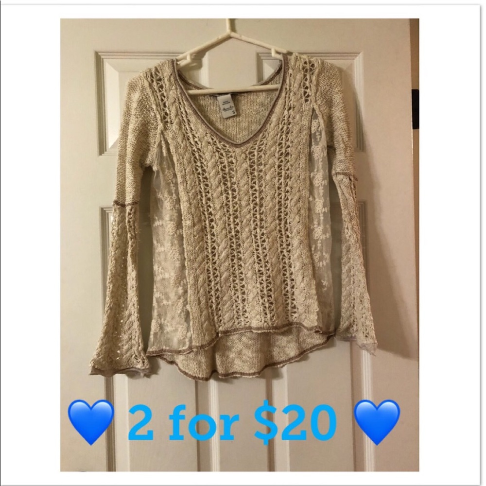 Boho Woven Sweater